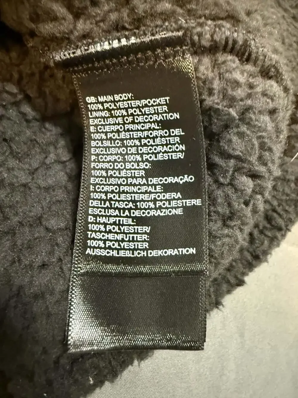 The North Face Full-Zip Sherpa Fleece Jacket with Everlywell Logo Embroidery